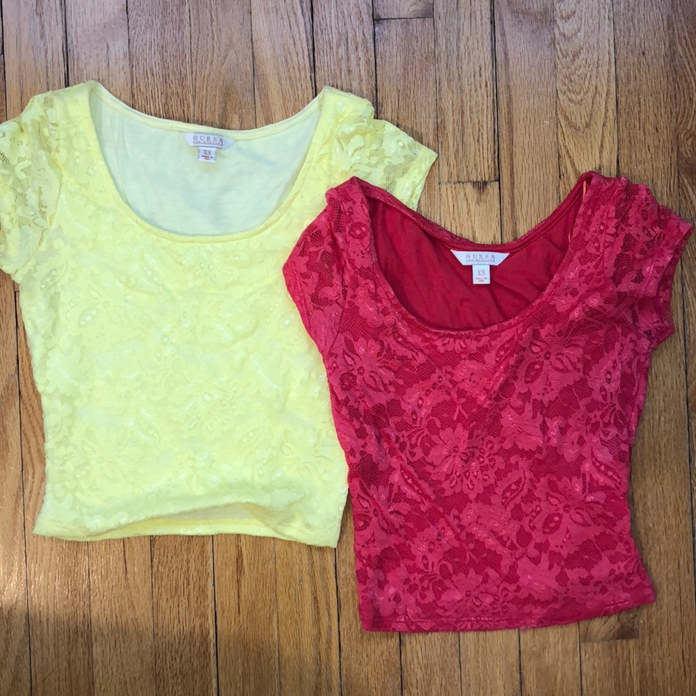 🚨BUNDLE LACE CROP TOPS🚨